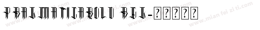 pragmaticabold reg字体转换